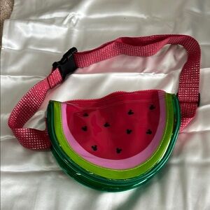 Disney Pink and Green Watermelon Fanny Pack